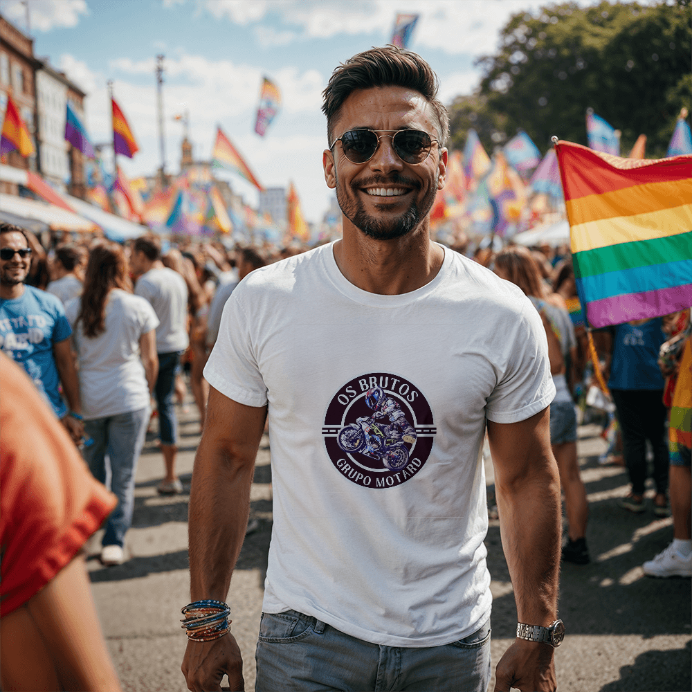 Os Brutos - T-Schirt-Weiss