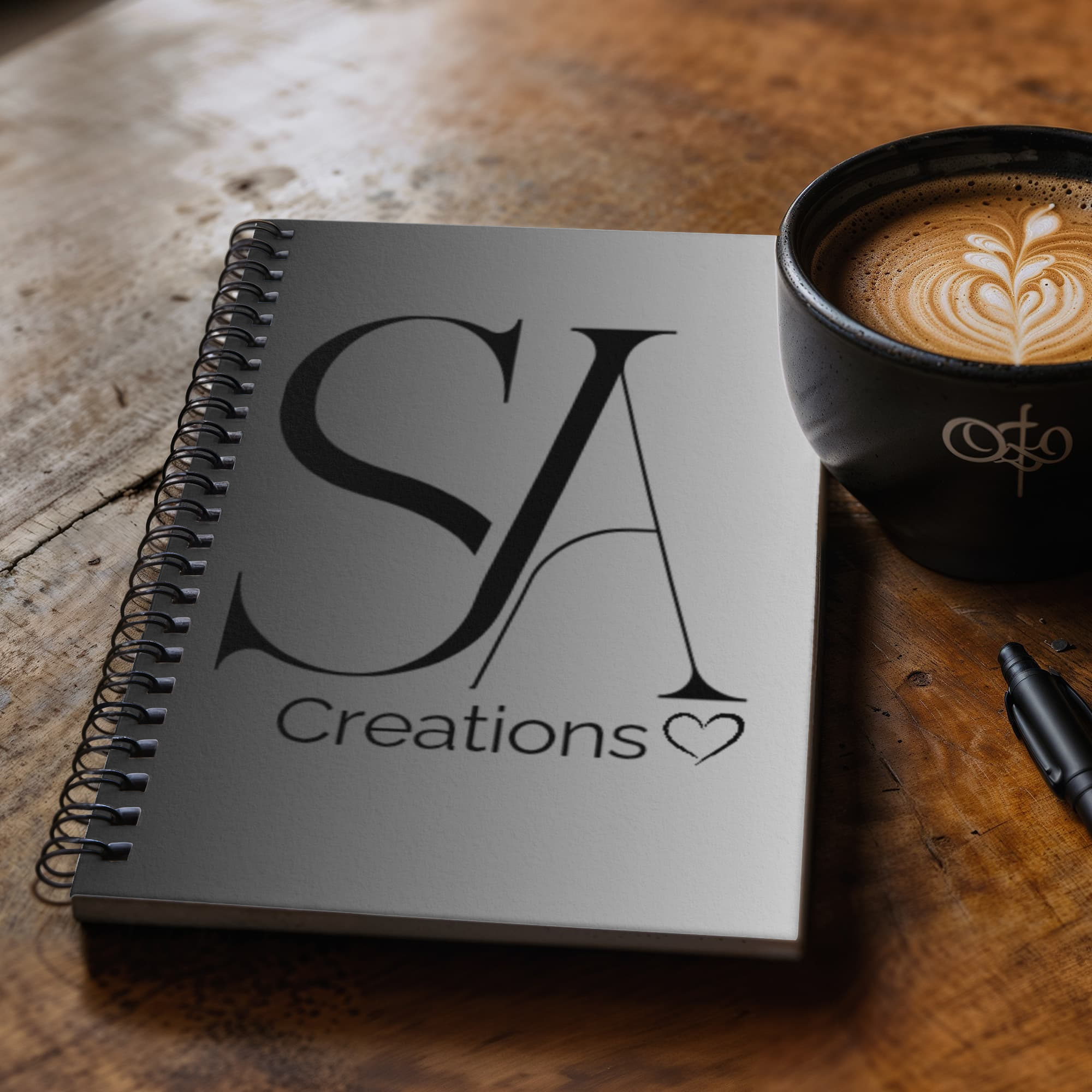 Tägliche Inspiration- Notizbuch von SA Creations