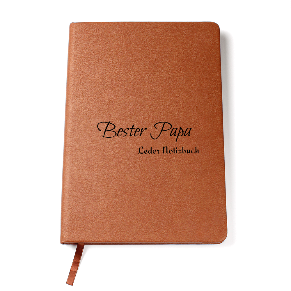 Bester Papa – Leder Notizbuch